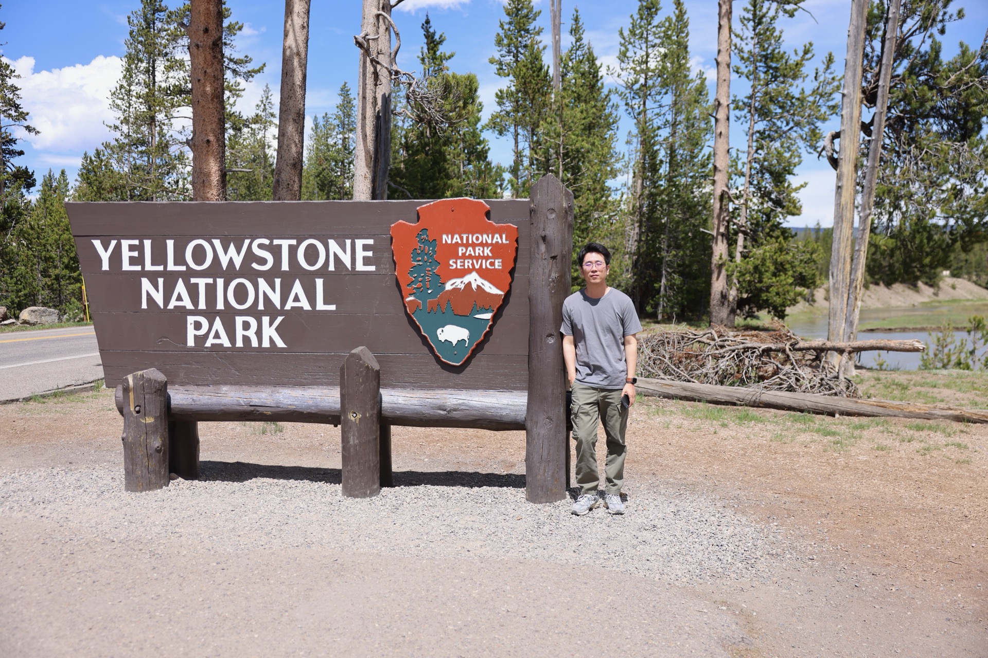 Yellowstone National Park travel cover
